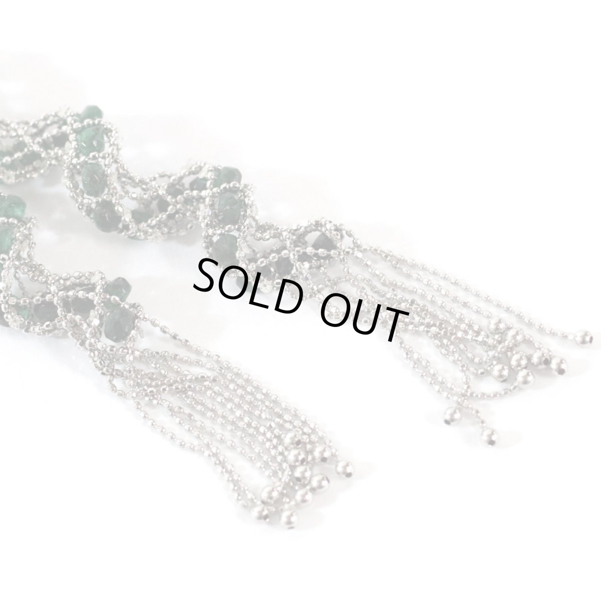 画像5: K18WGベリルネックレス 38.10 30.1g (5)