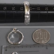 画像8: 檜佐賢治 K18WGダイヤモンドリング D0.50 5.6g #12 (8)