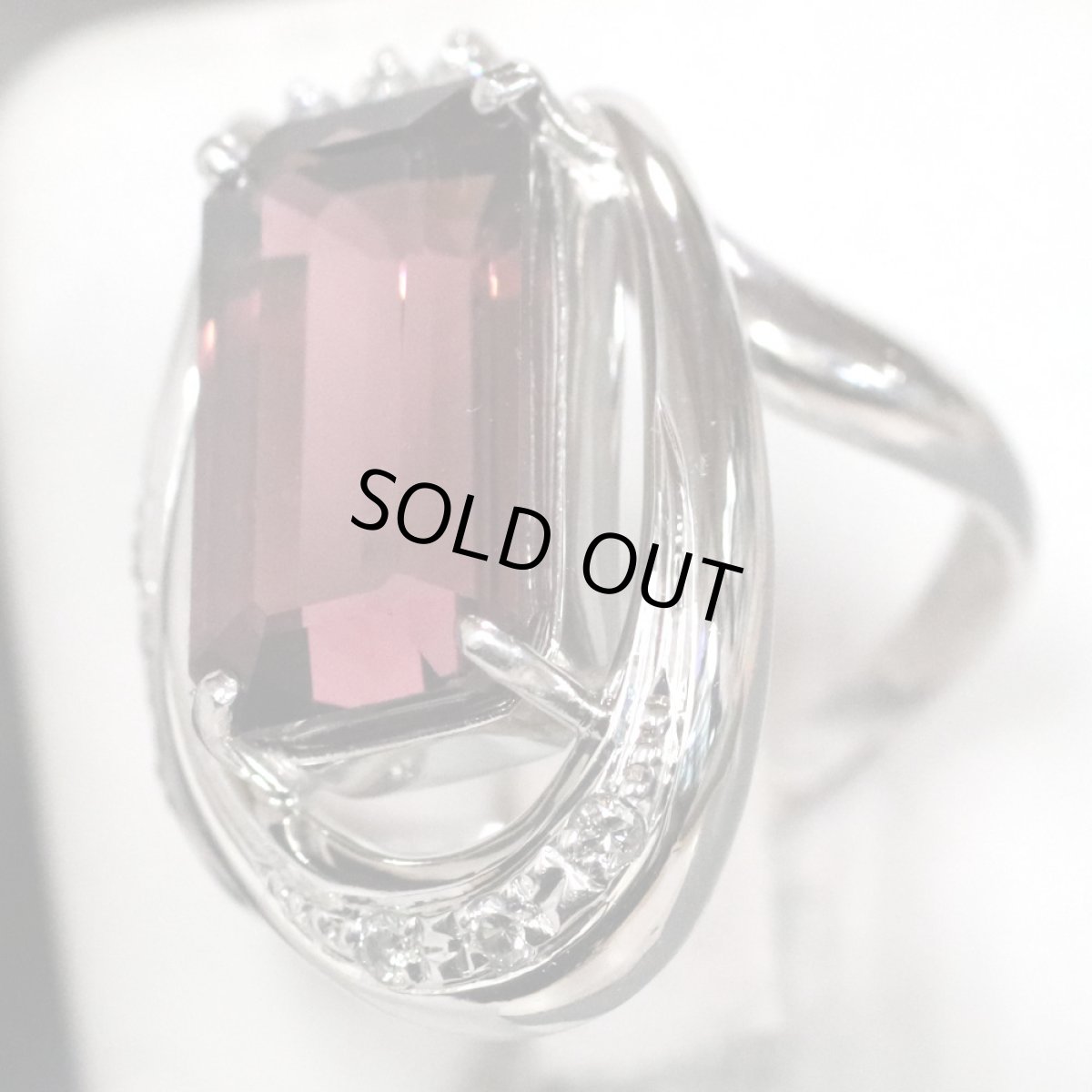 画像3: Pt900トルマリンリング T8.17 D0.18 #14 12.4g (3)