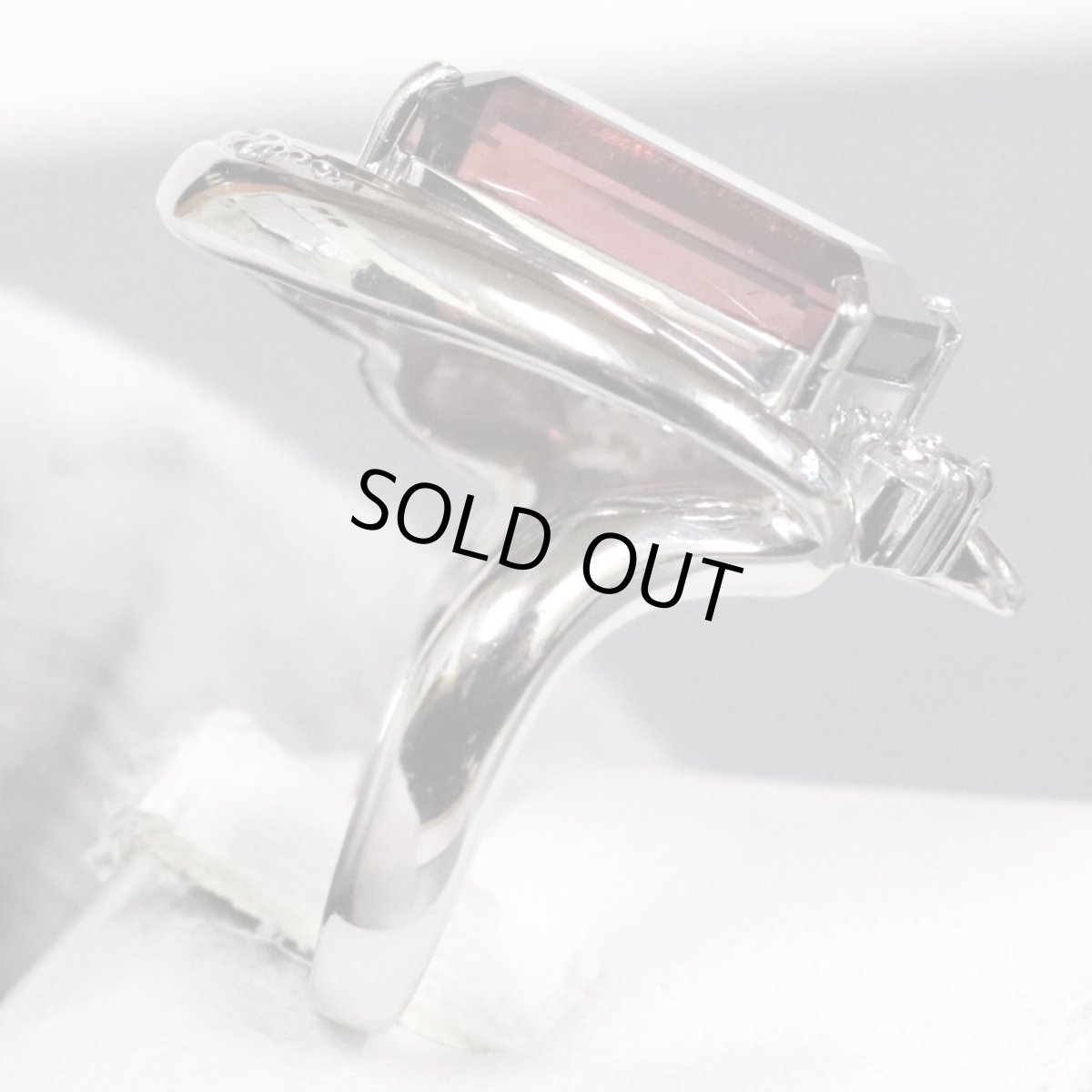 画像4: Pt900トルマリンリング T8.17 D0.18 #14 12.4g (4)