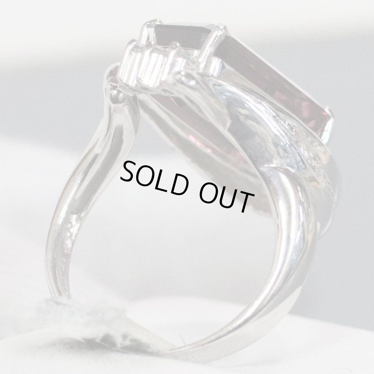 画像5: Pt900トルマリンリング T8.17 D0.18 #14 12.4g (5)