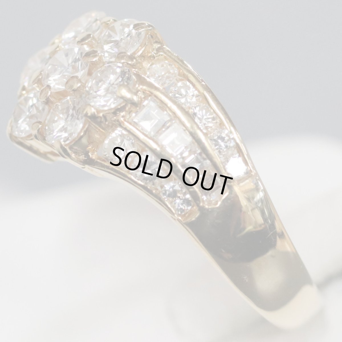 画像3: K18ダイヤモンドリング D1.65 #16 5.2g (3)