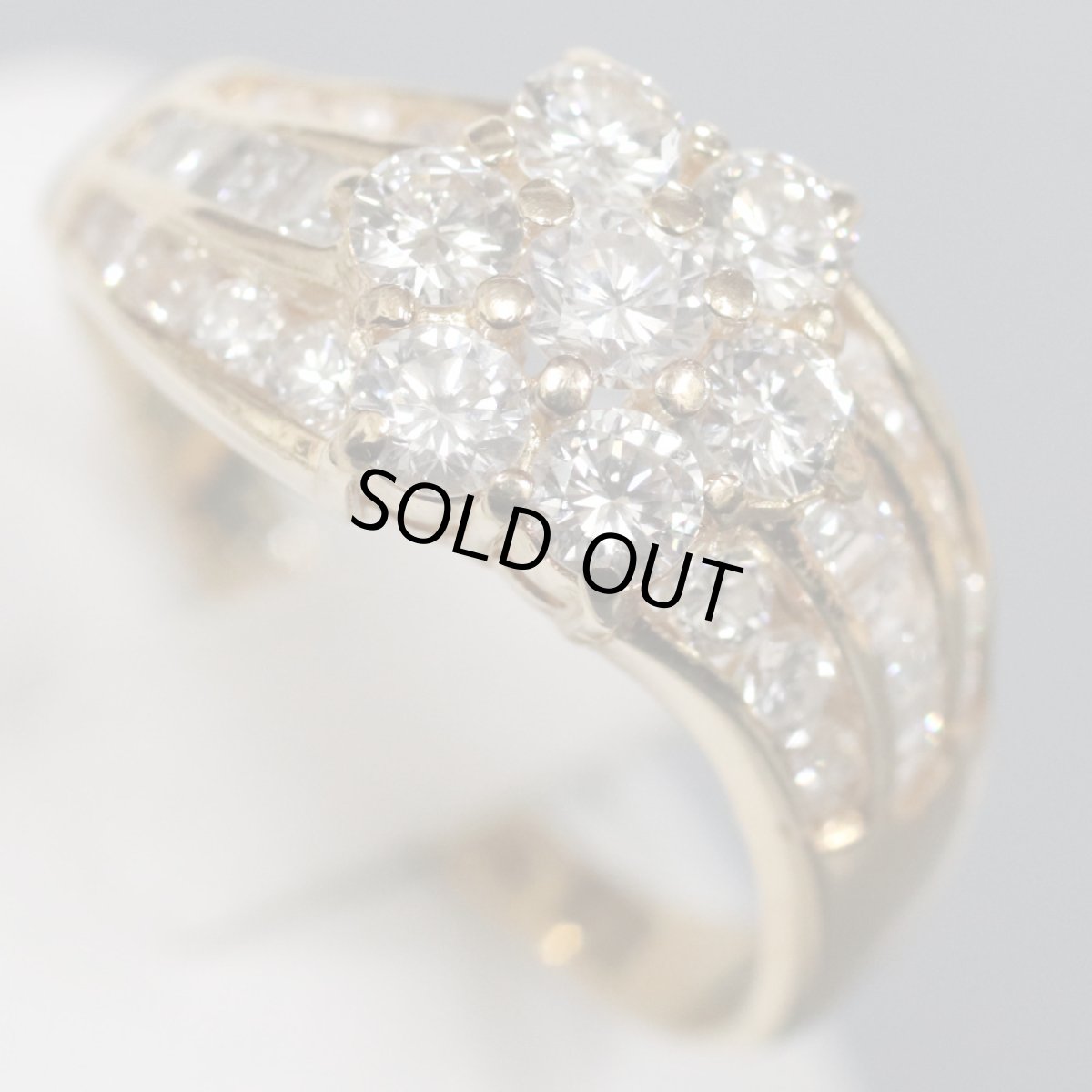 画像4: K18ダイヤモンドリング D1.65 #16 5.2g (4)