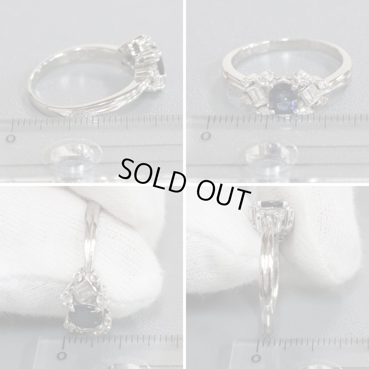 画像9: Pt900リング S0.81 D0.39 #20 6.6g (9)