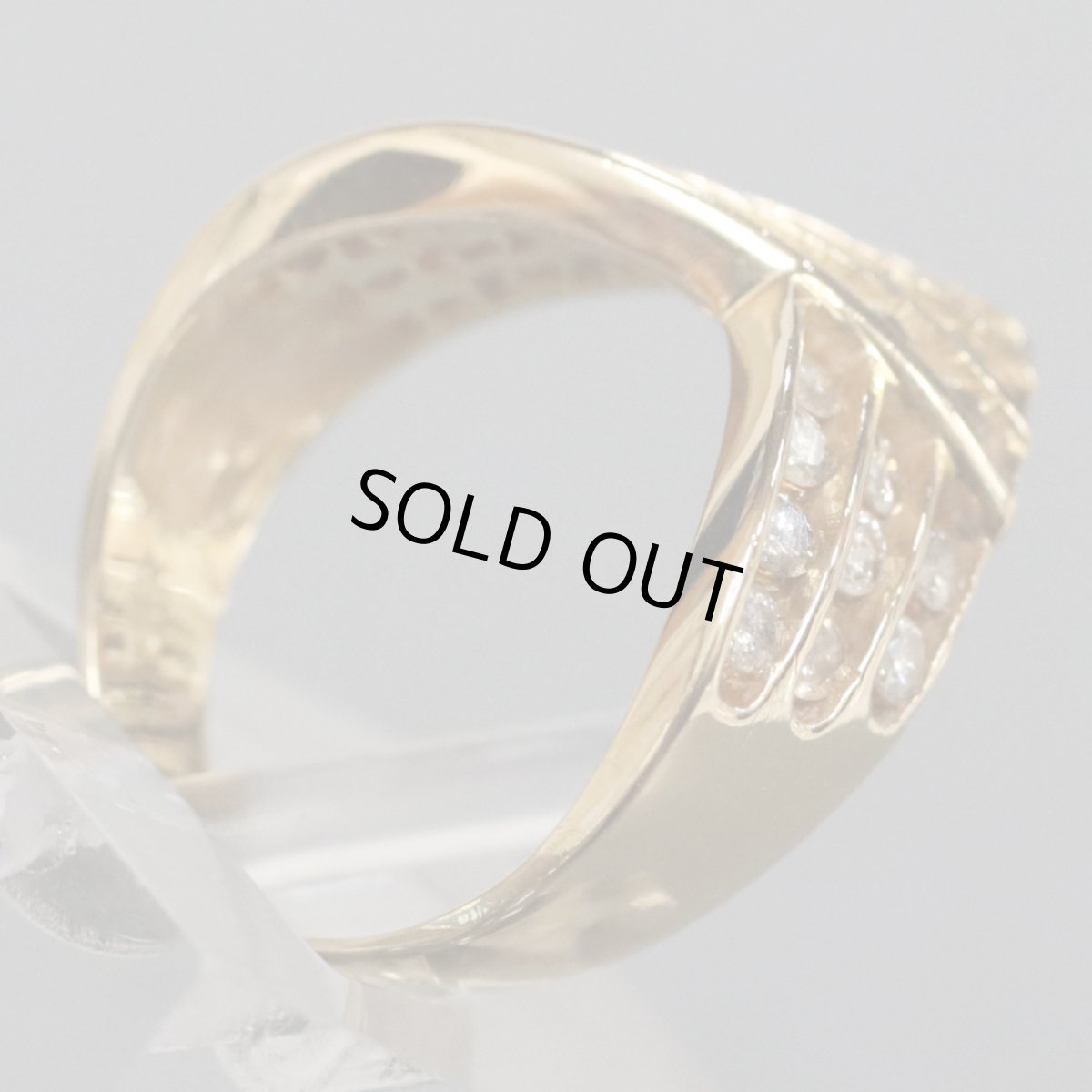 画像4: K18ダイヤモンドリング D1.00 #13 5.7g (4)