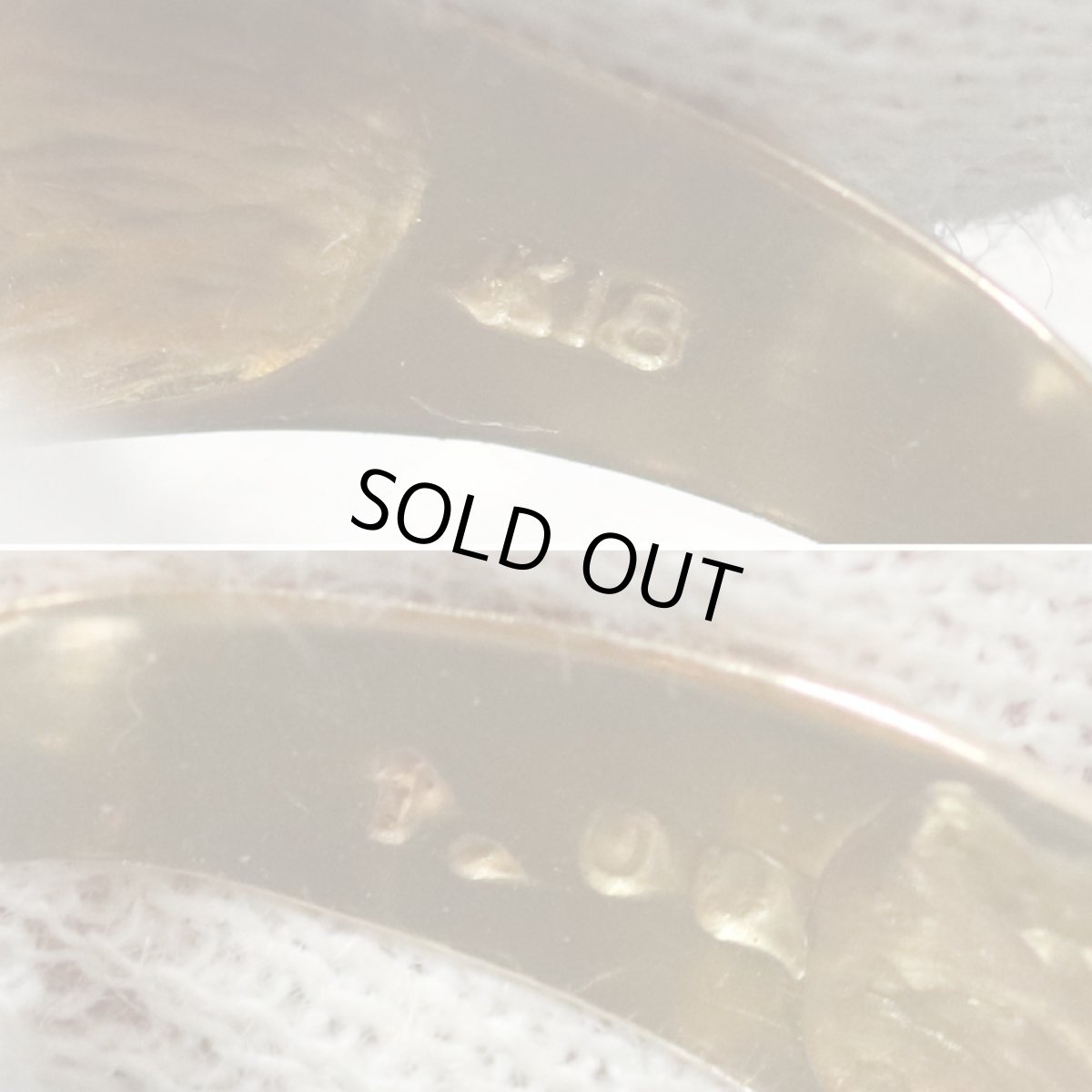 画像8: K18ダイヤモンドリング D1.00 #13 5.7g (8)