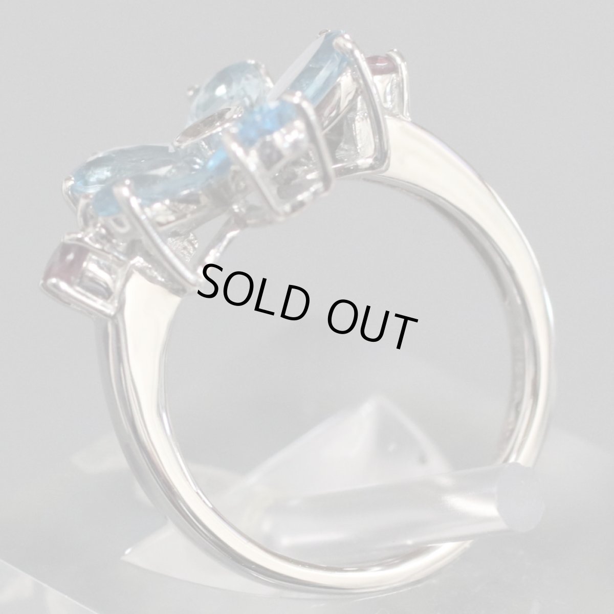 画像4: K18WGブルートパーズリング BT3.20 D0.02 #12 5.2g (4)