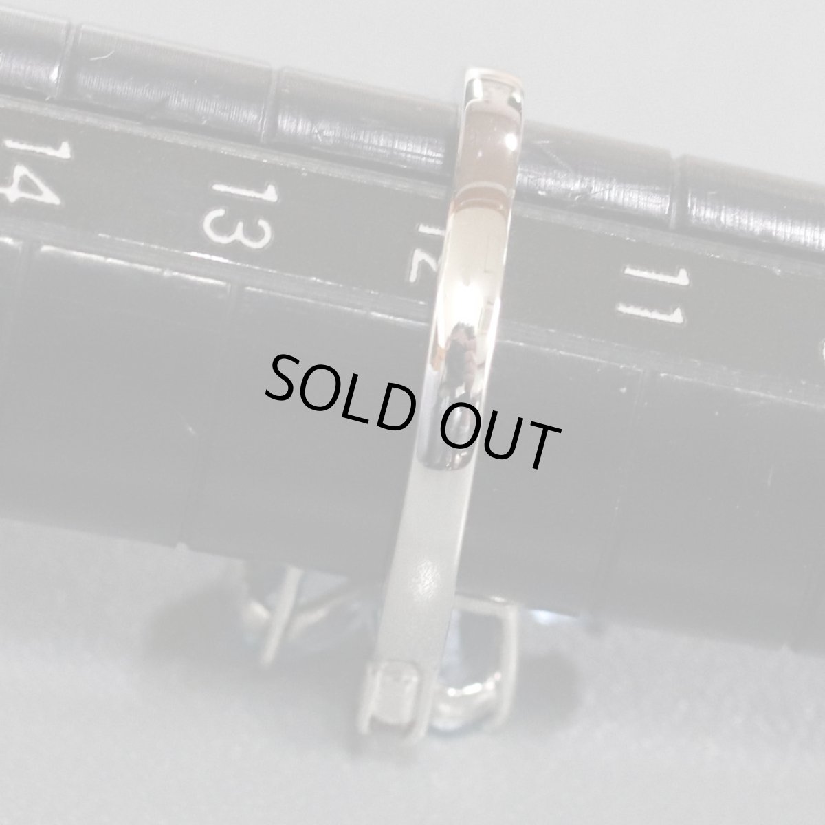 画像7: K18WGブルートパーズリング BT3.20 D0.02 #12 5.2g (7)