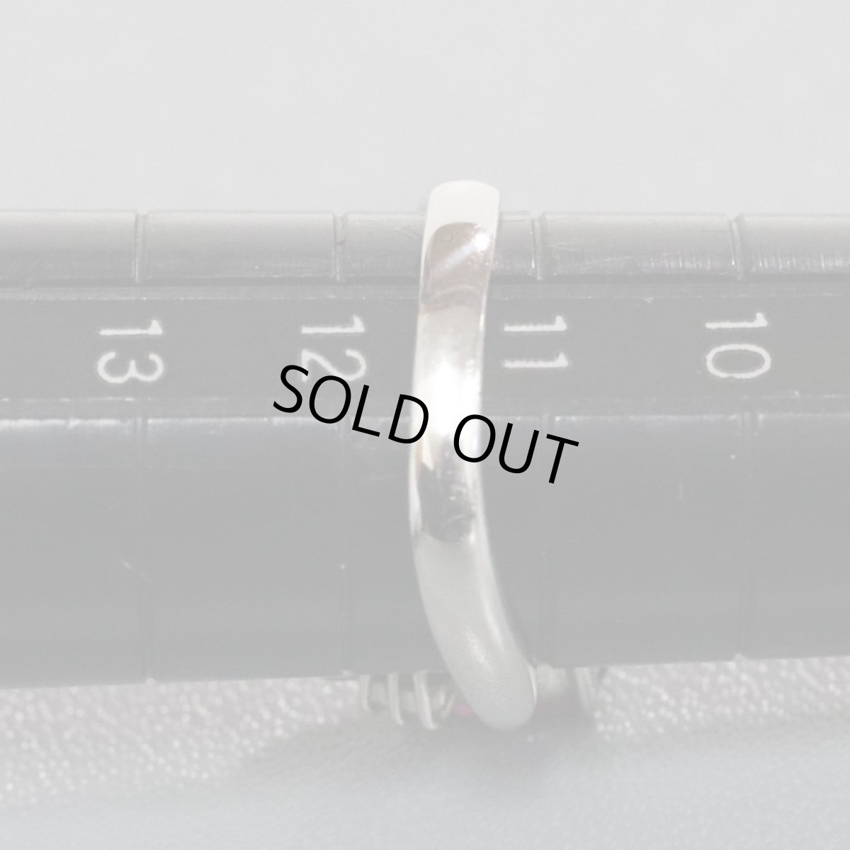 画像7: Pt900アルマンダイトガーネットリング D0.05 #11 5.0g (7)