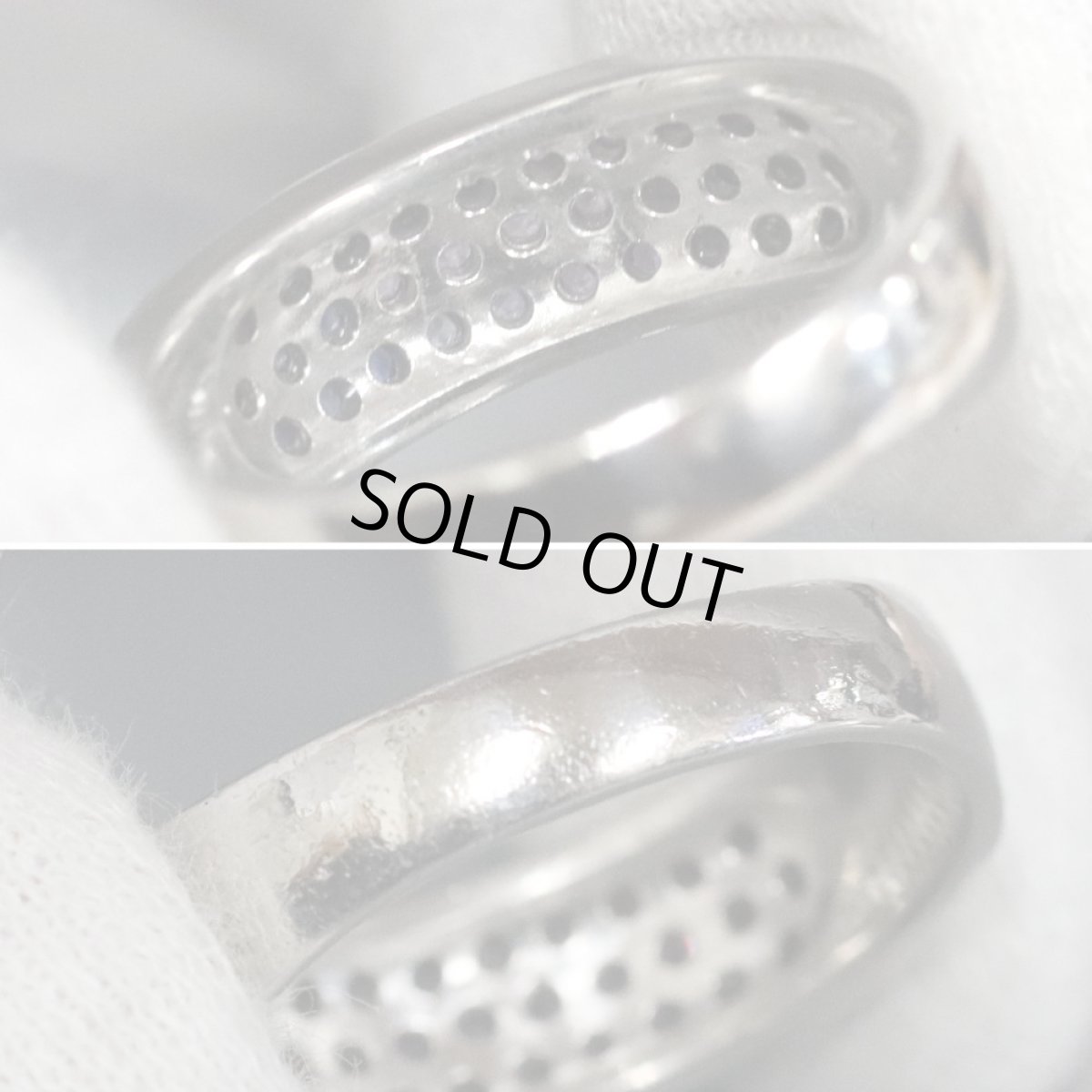 画像6: Pt900ルビーリング サファイア 1.50 #18 11.2g (6)