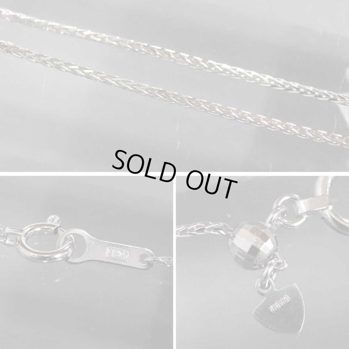 画像9: K18WGブラックダイヤモンドダンシングペンダント D0.26 BkD0.36 6.8g (9)