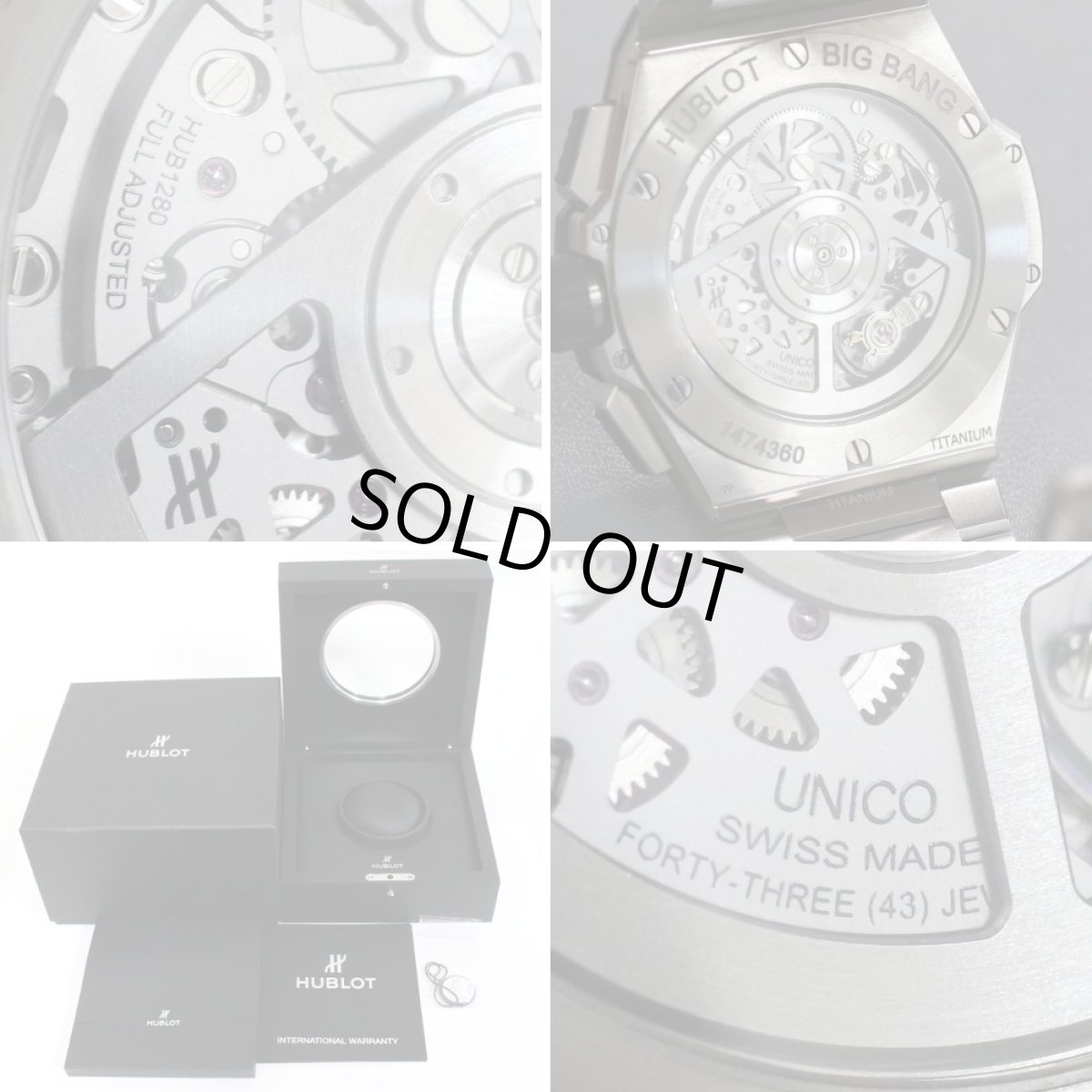 画像9: ウブロ ビッグ・バン インテグラル チタニウム(451.NX.1170.NX) (9)