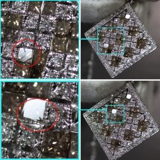 画像7: K18WGダイヤモンドペンダント D2.10 9.6g (7)