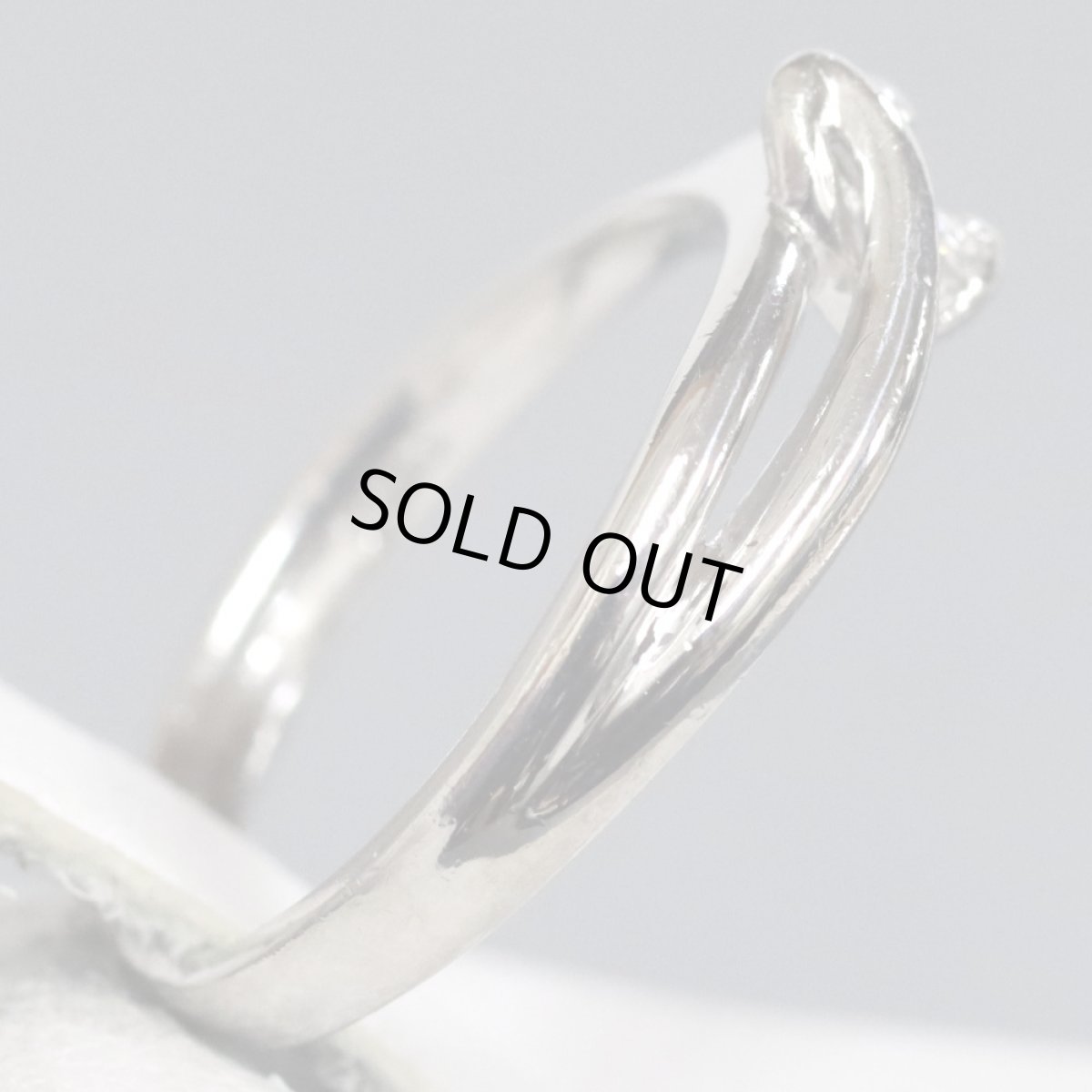 画像5: Pt900ダイヤモンドリング D0.18 3.6g #7 (5)