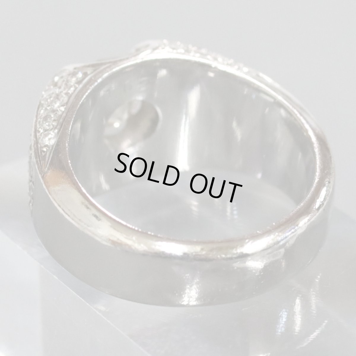 画像7: Pt900ブラウンダイヤモンドリング 1.623 2.02 30.5g #20 (7)