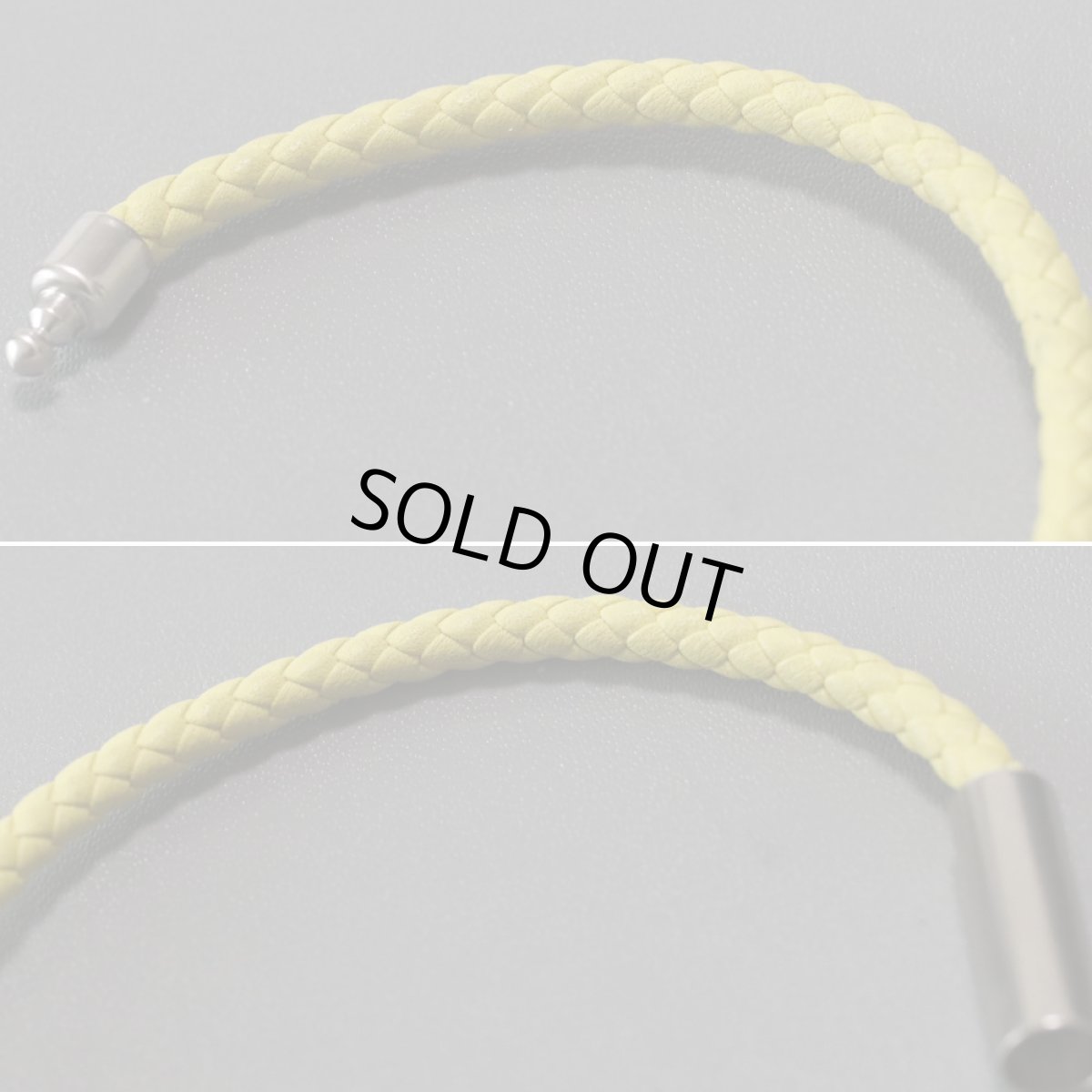 画像5: エルメス レザーブレスレット ゴリアテ ヴォースイフト/イエロー系 (5)