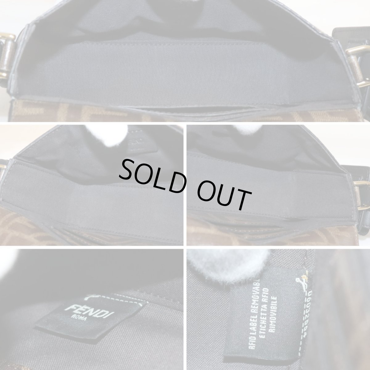 画像8: フェンディ ズッカ 3wayチェーンショルダーバッグ(8BS034) (8)