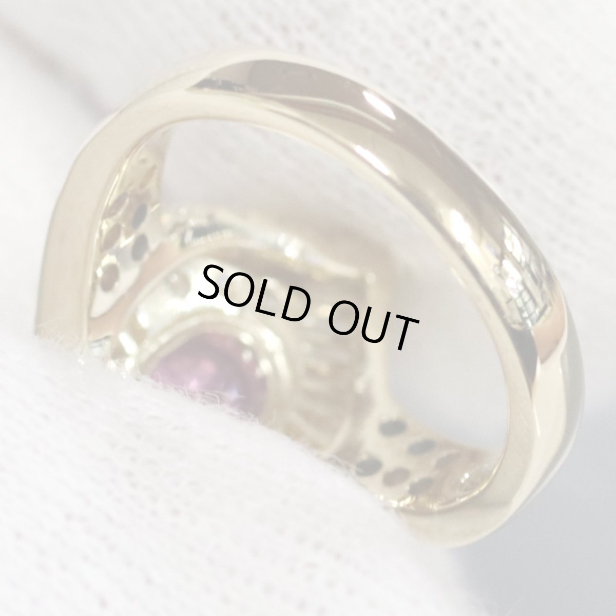 画像6: K18ルビーダイヤモンドリング R1.23 D0.78 7.6g #10 (6)