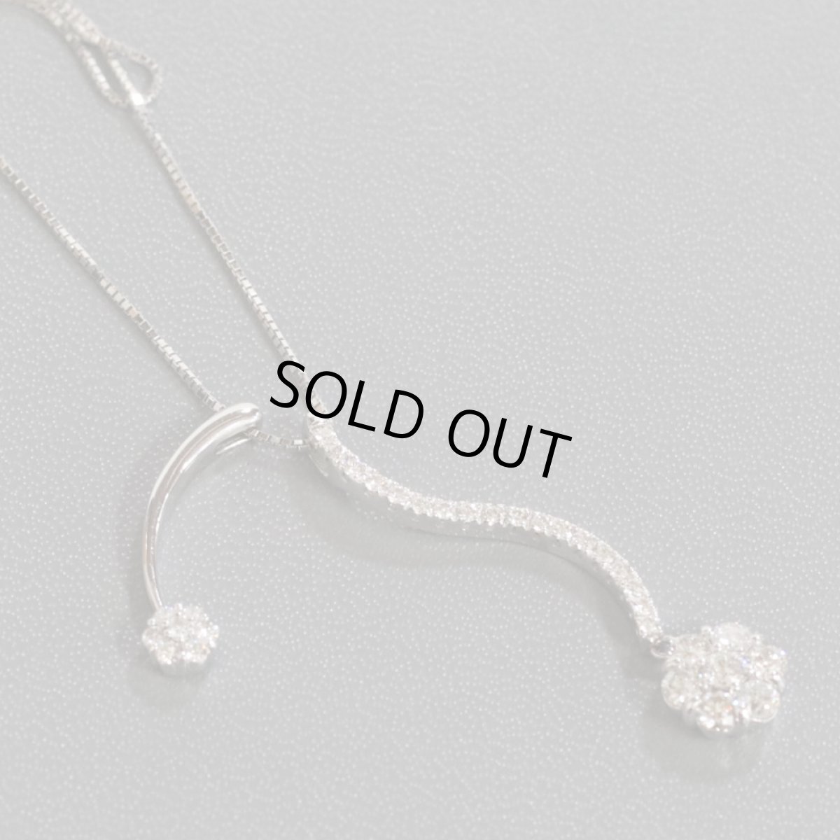 画像6: K18WGダイヤモンドペンダント D1.02 5.6g (6)