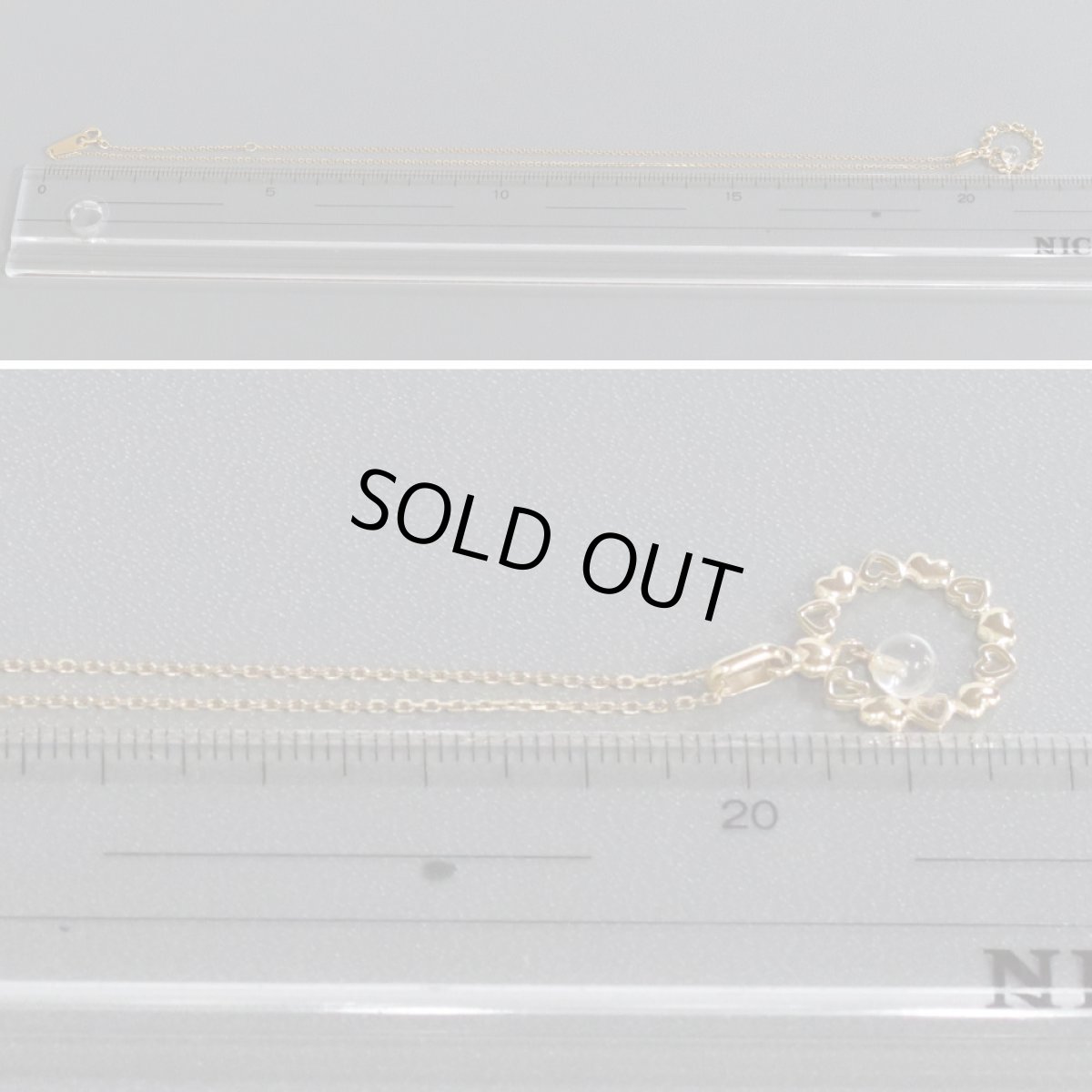 画像8: K18ムーンストーンペンダント 2.5g (8)