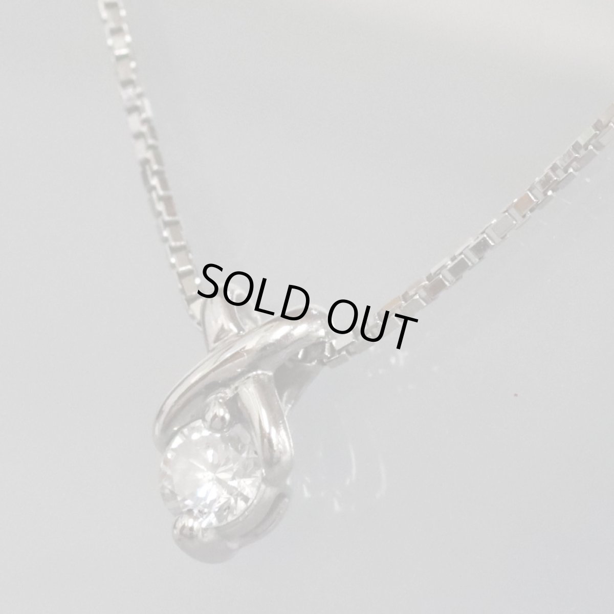 画像2: Pt900/850ダイヤモンドペンダント D0.183 3.0g (2)