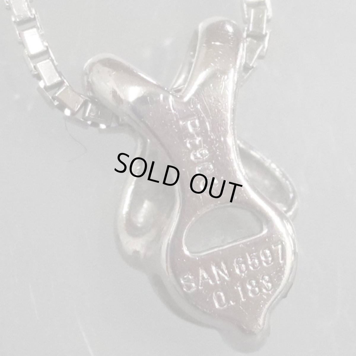 画像4: Pt900/850ダイヤモンドペンダント D0.183 3.0g (4)