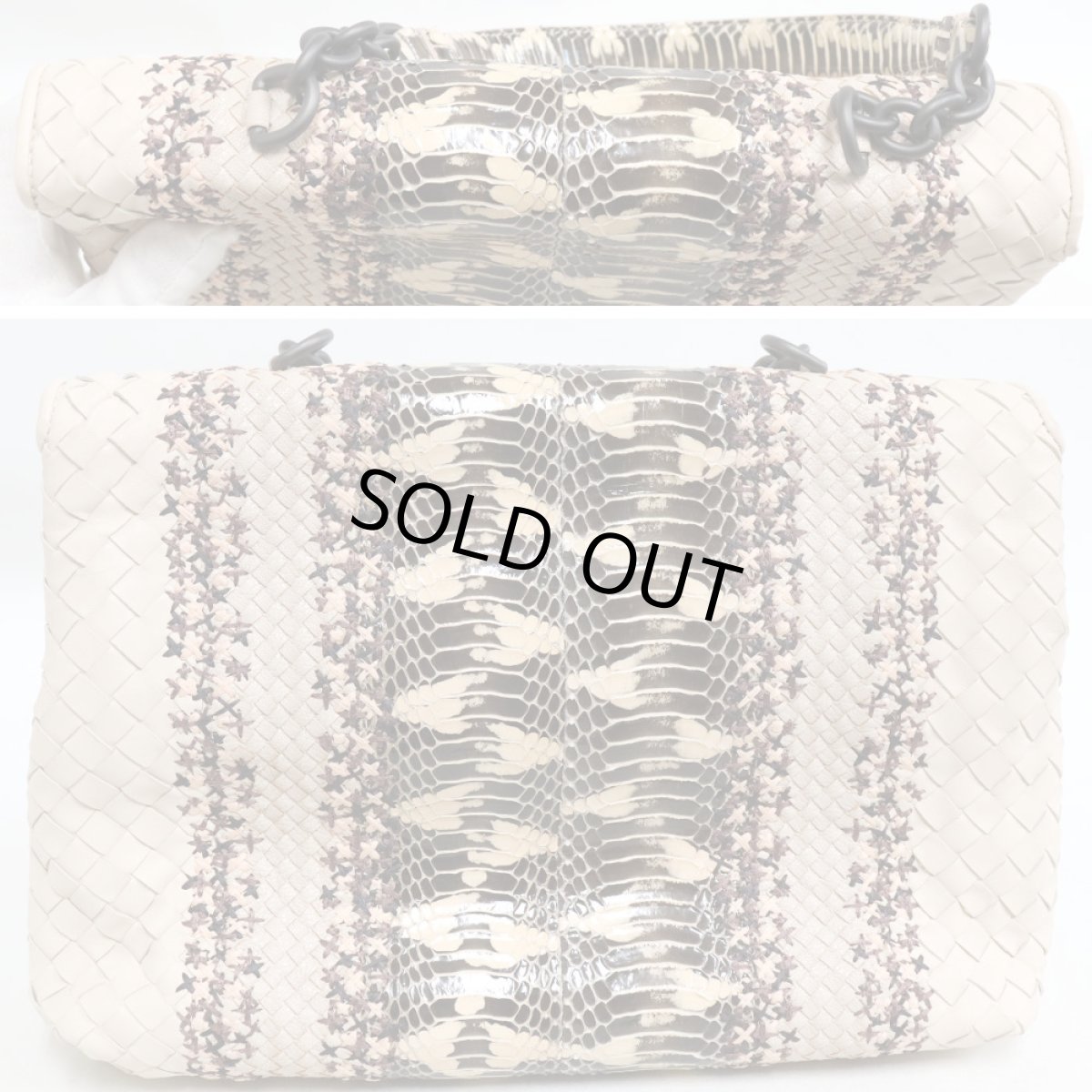 画像2: ボッテガ・ヴェネタ イントレチャート チェーンハンドバッグ (2)