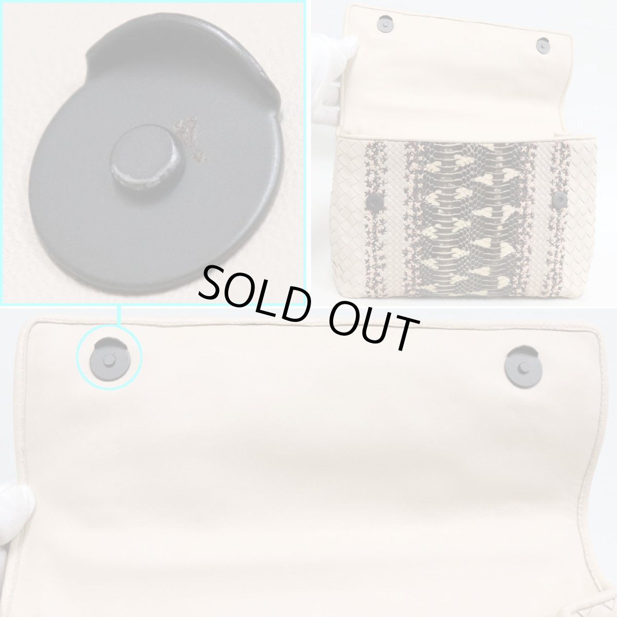 画像8: ボッテガ・ヴェネタ イントレチャート チェーンハンドバッグ (8)