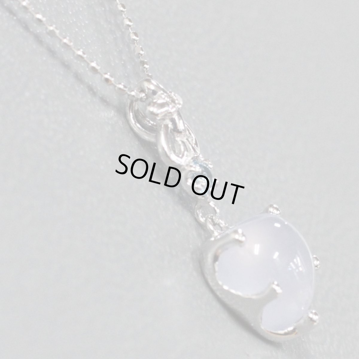 画像3: K18WGフェルドスパーネックレス 2.8g (3)