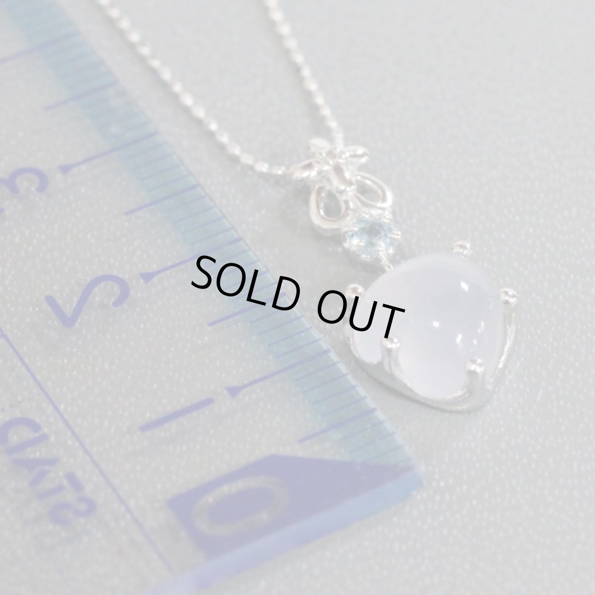 画像4: K18WGフェルドスパーネックレス 2.8g (4)