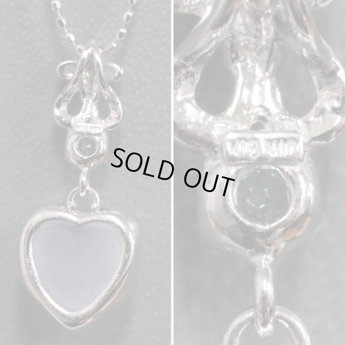 画像7: K18WGフェルドスパーネックレス 2.8g (7)