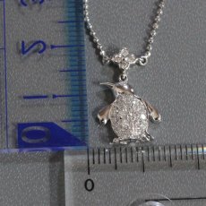 画像10: フォリフォリ K18ダイヤモンドネックレス ペンギンモチーフ D0.30 6.1g (10)