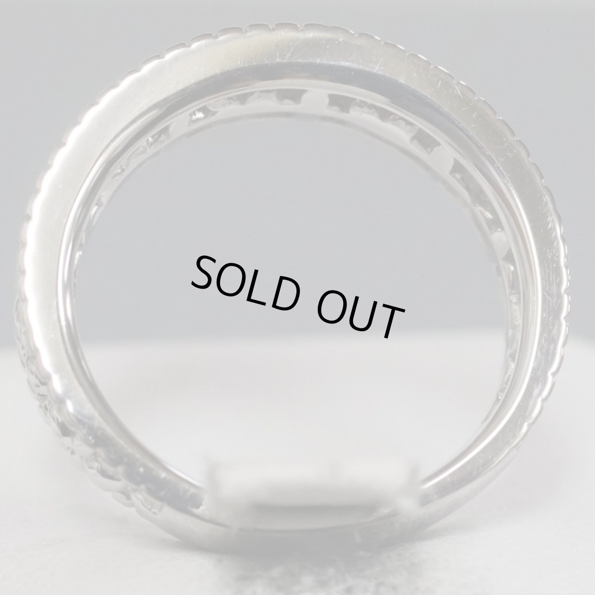 画像5: ヨンドシー K18WGダイヤモンドリング 5.8g #8 (5)