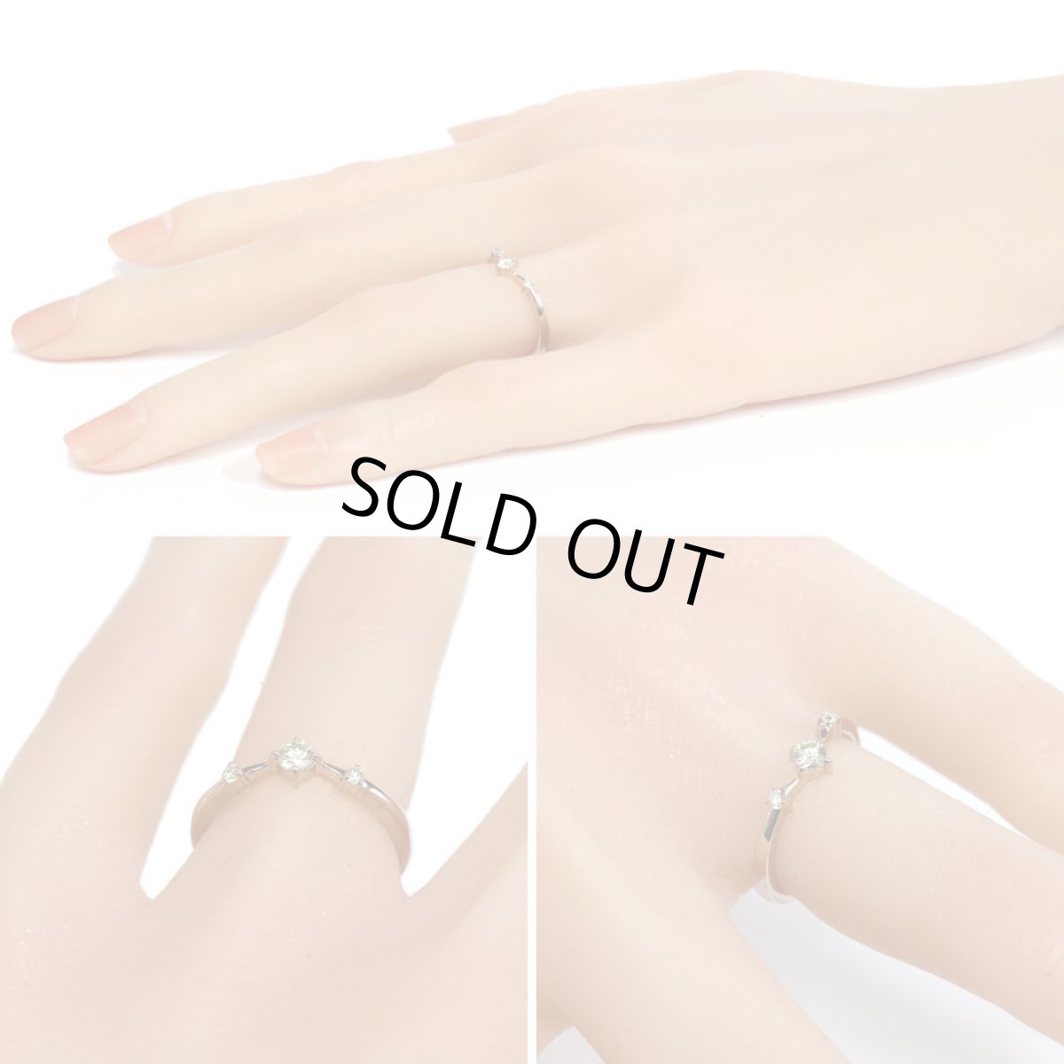 画像10: K18ダイヤモンドリング 2.5g #12 (10)