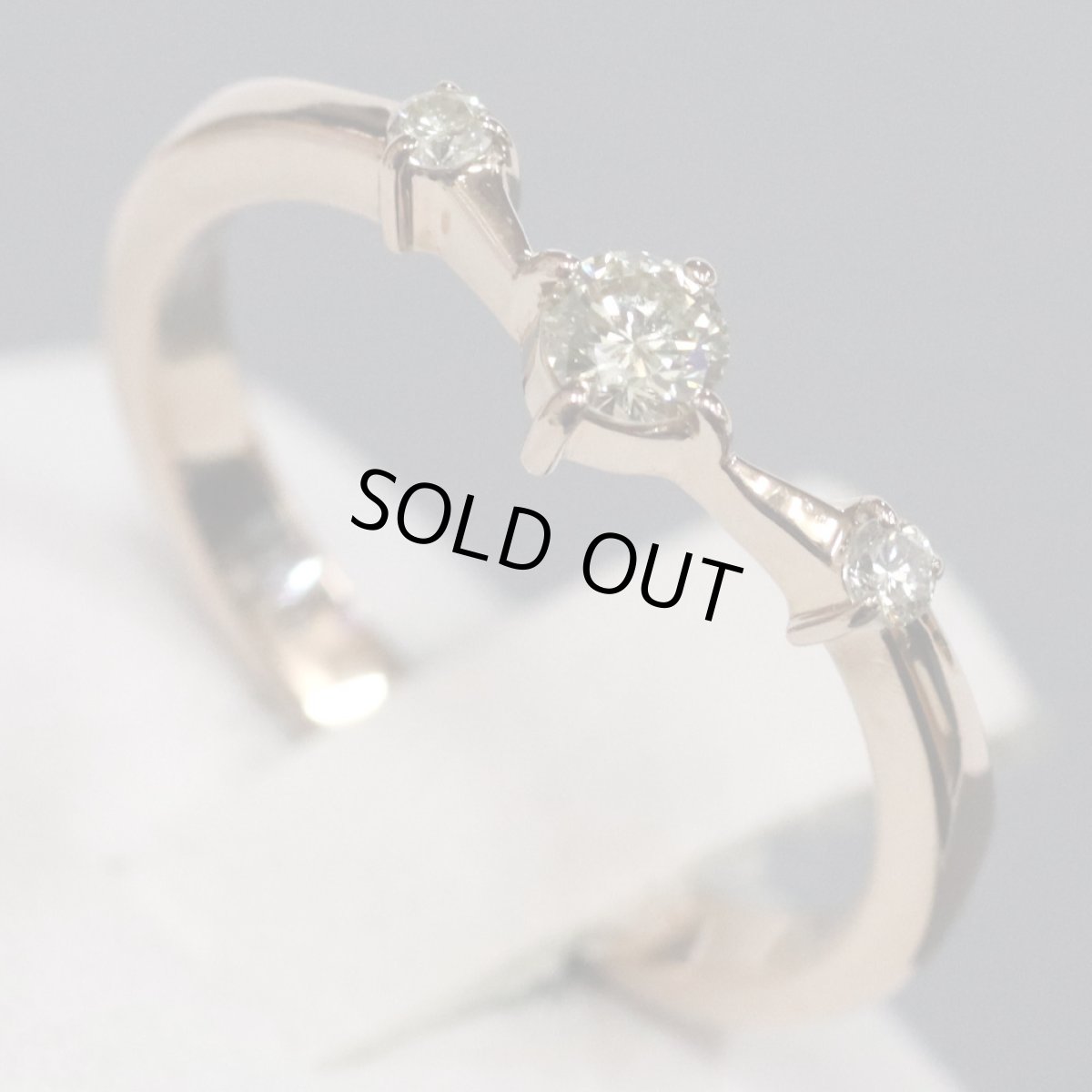 画像3: K18ダイヤモンドリング 2.5g #12 (3)