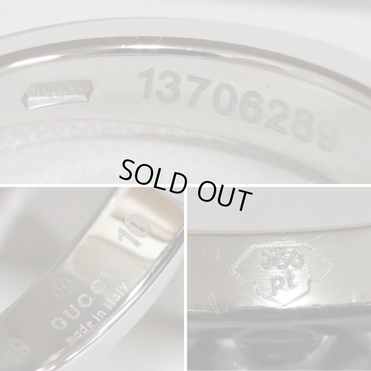 画像7: ソリテール プラチナ リング (7)