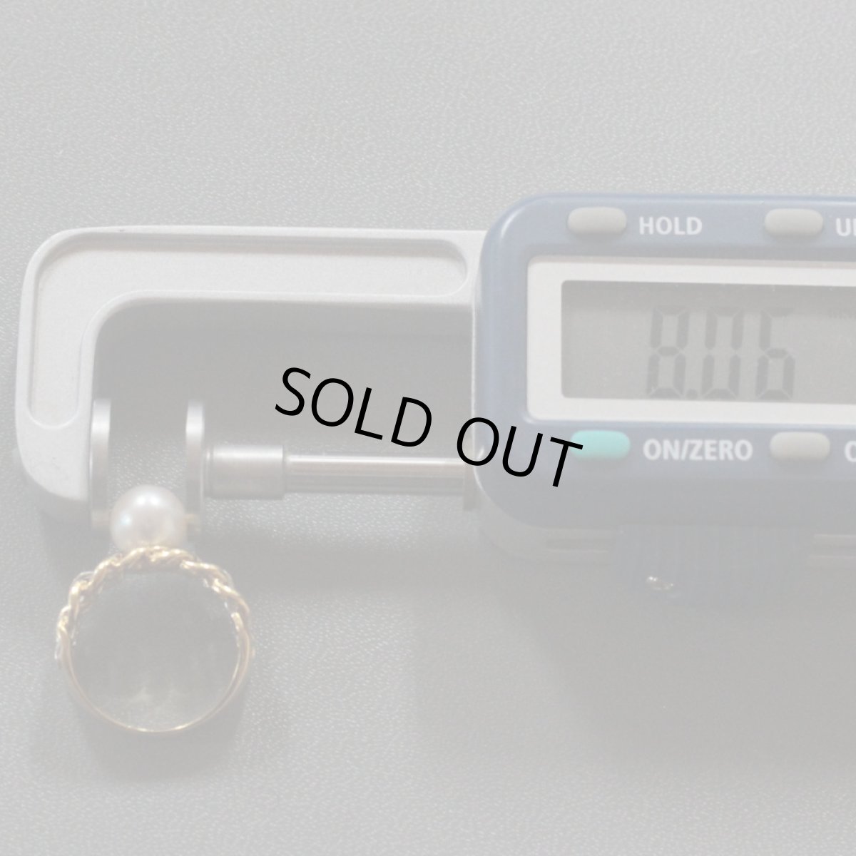 画像6: K18/Pt900パールリング 7.1g #12 (6)