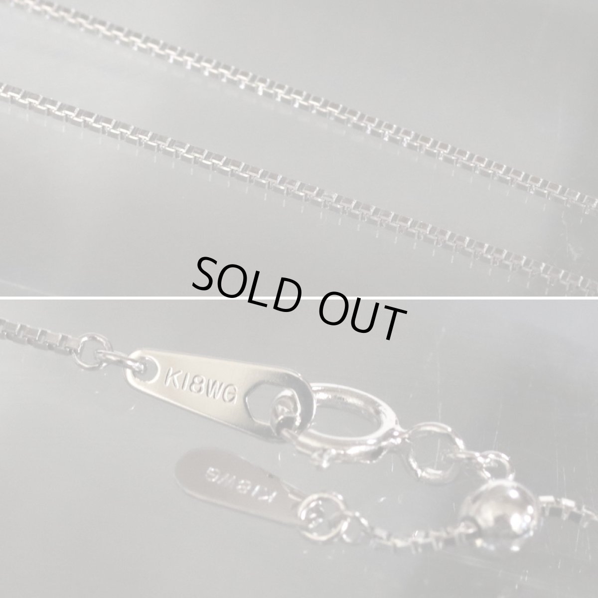 画像7: K18WG/K18ダイヤモンドペンダント D0.64 D0.30 4.2g (7)