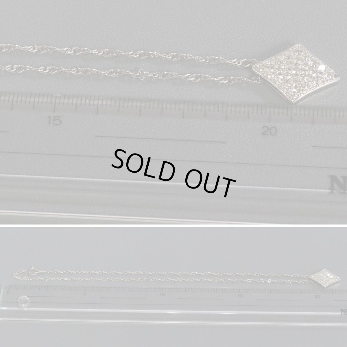 画像8: Pt900/850ダイヤモンドペンダント D1.00 7.8g (8)