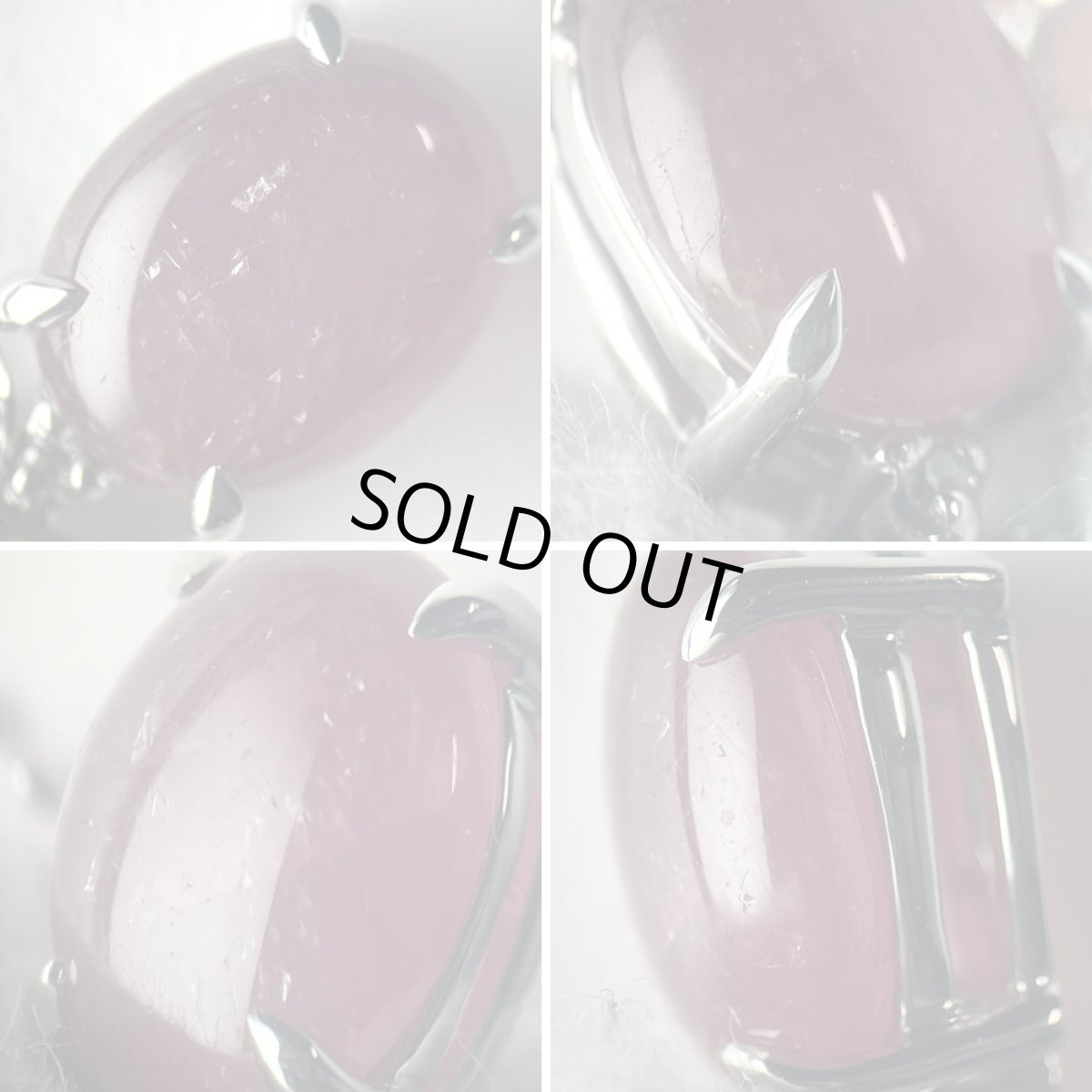 画像6: K18WGスタールビーダイヤモンドネックレス R2.67 D0.05 3.2g Aj付45cm (6)