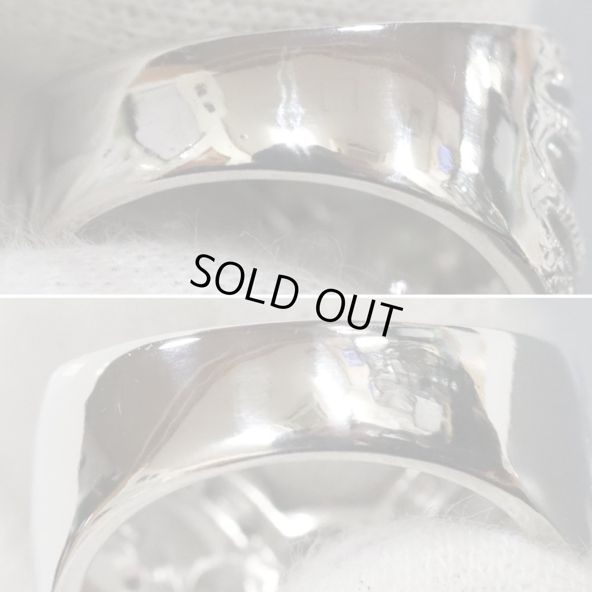 画像6: Pt900ダイヤモンドリング D0.78 D0.73 13.9g #13 (6)