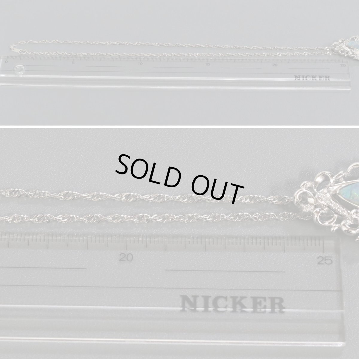 画像9: Pt900/850ボルダーオパールペンダント O7.29 D0.15 24.4g 50cm (9)