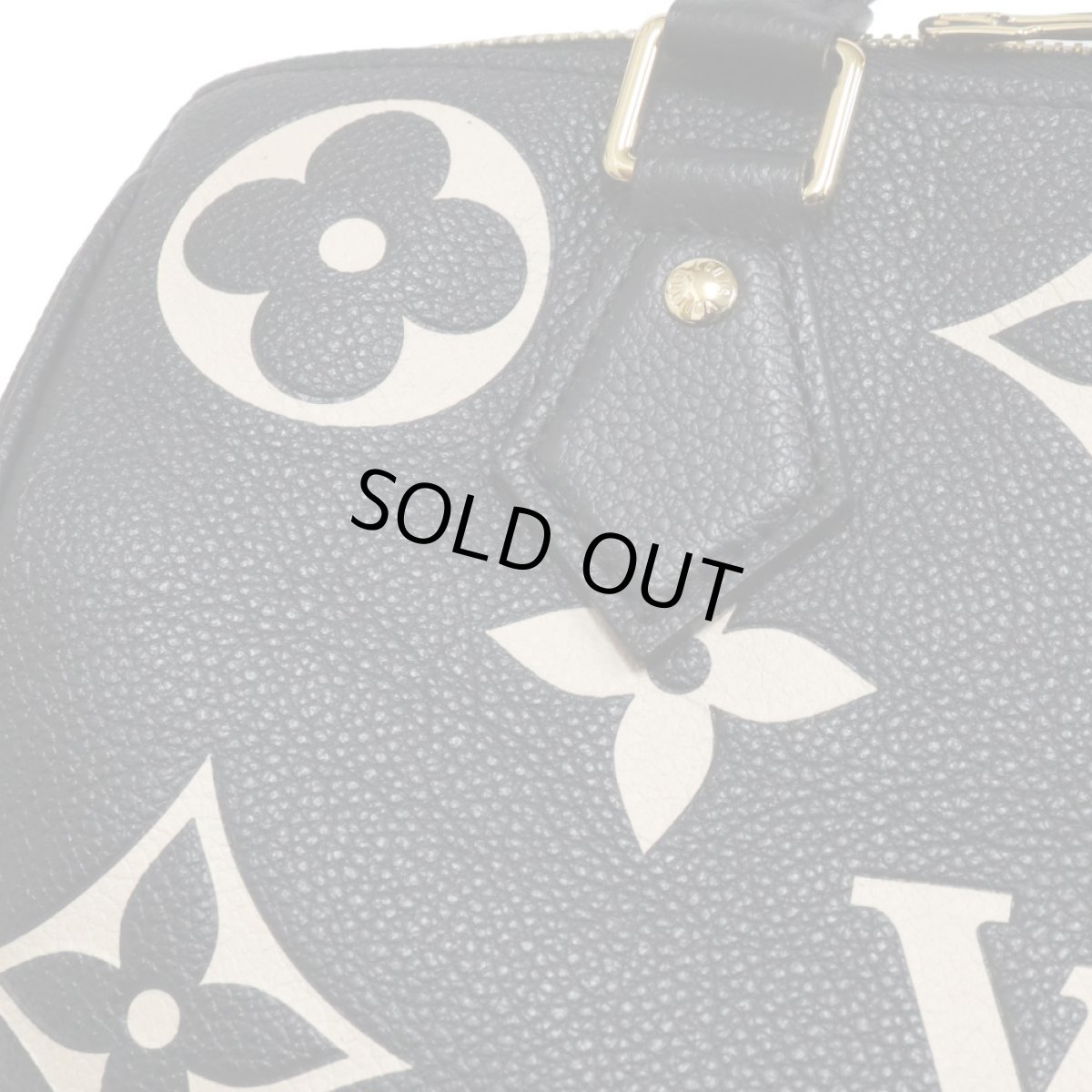 画像3: ルイ・ヴィトン スピーディ・バンドリエール 25(M58947)バイカラーモノグラム・アンプラント/ブラックベージュ (3)