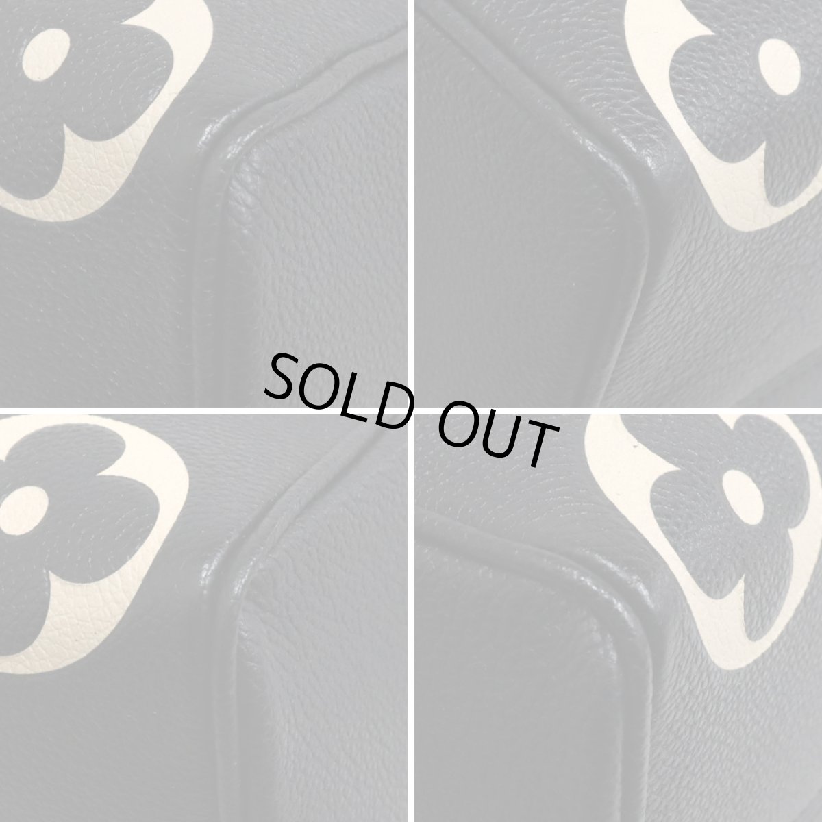 画像8: ルイ・ヴィトン スピーディ・バンドリエール 25(M58947)バイカラーモノグラム・アンプラント/ブラックベージュ (8)