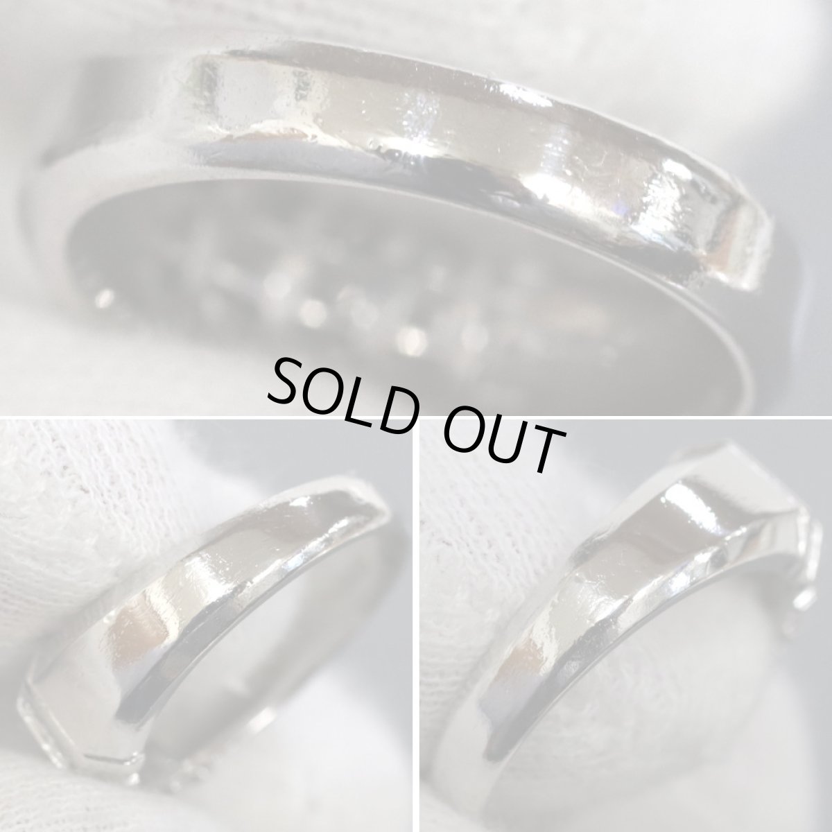 画像6: Pt900ダイヤモンドリング D1.00 6.8g #12 (6)