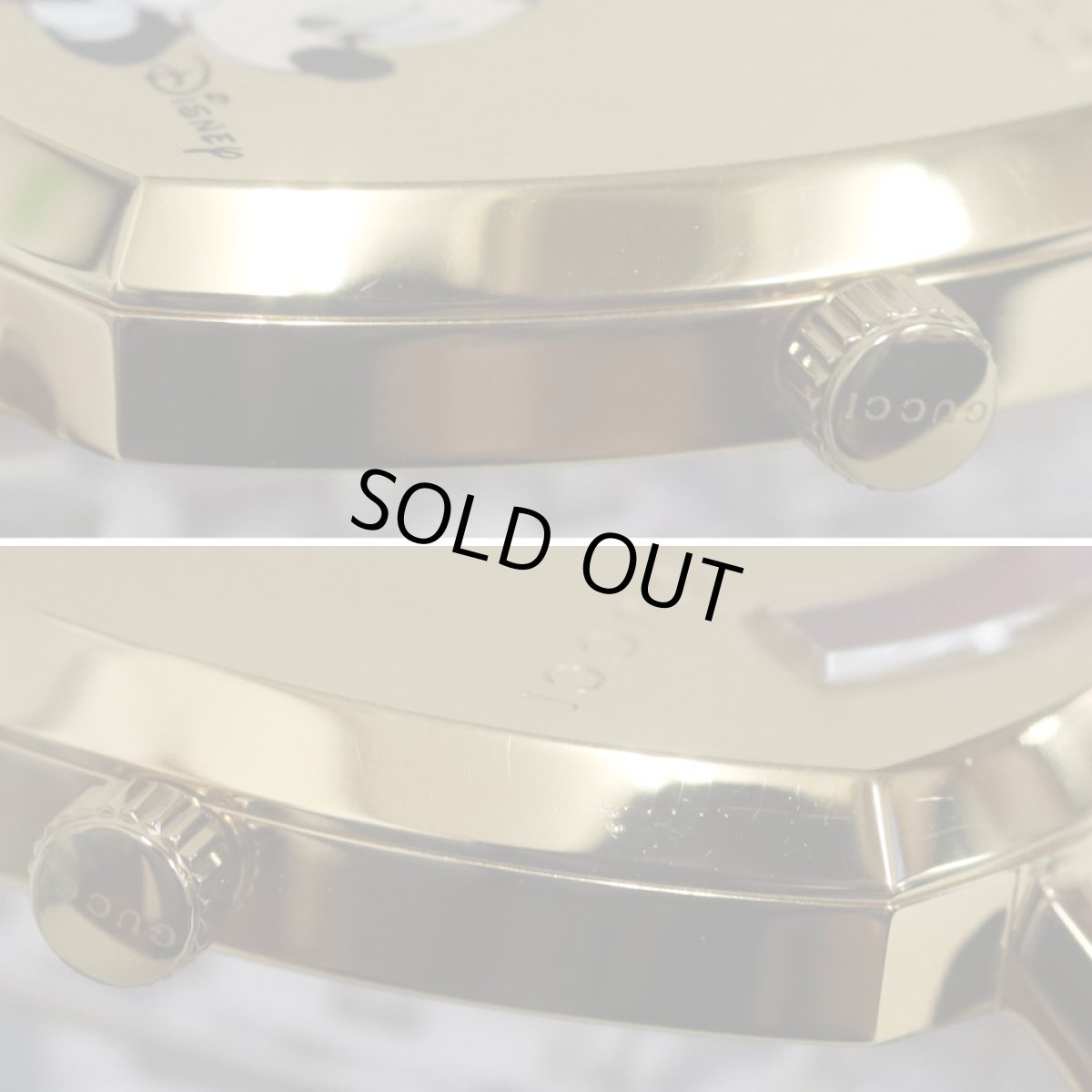 画像6: グッチ グリップウォッチ(YA157420,157.4)ディズニーコラボ ミッキーマウス (6)