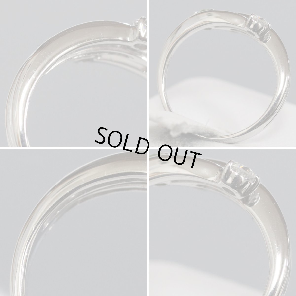 画像5: K18WGデマントイドガーネットダイヤモンドリング G0.10 D0.20 3.4g #9 (5)