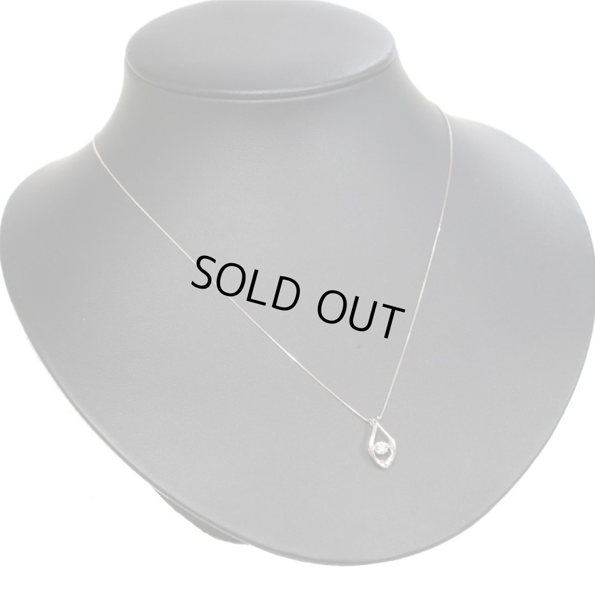 画像5: K18WGダイヤモンドペンダント D0.20 2.1g (5)