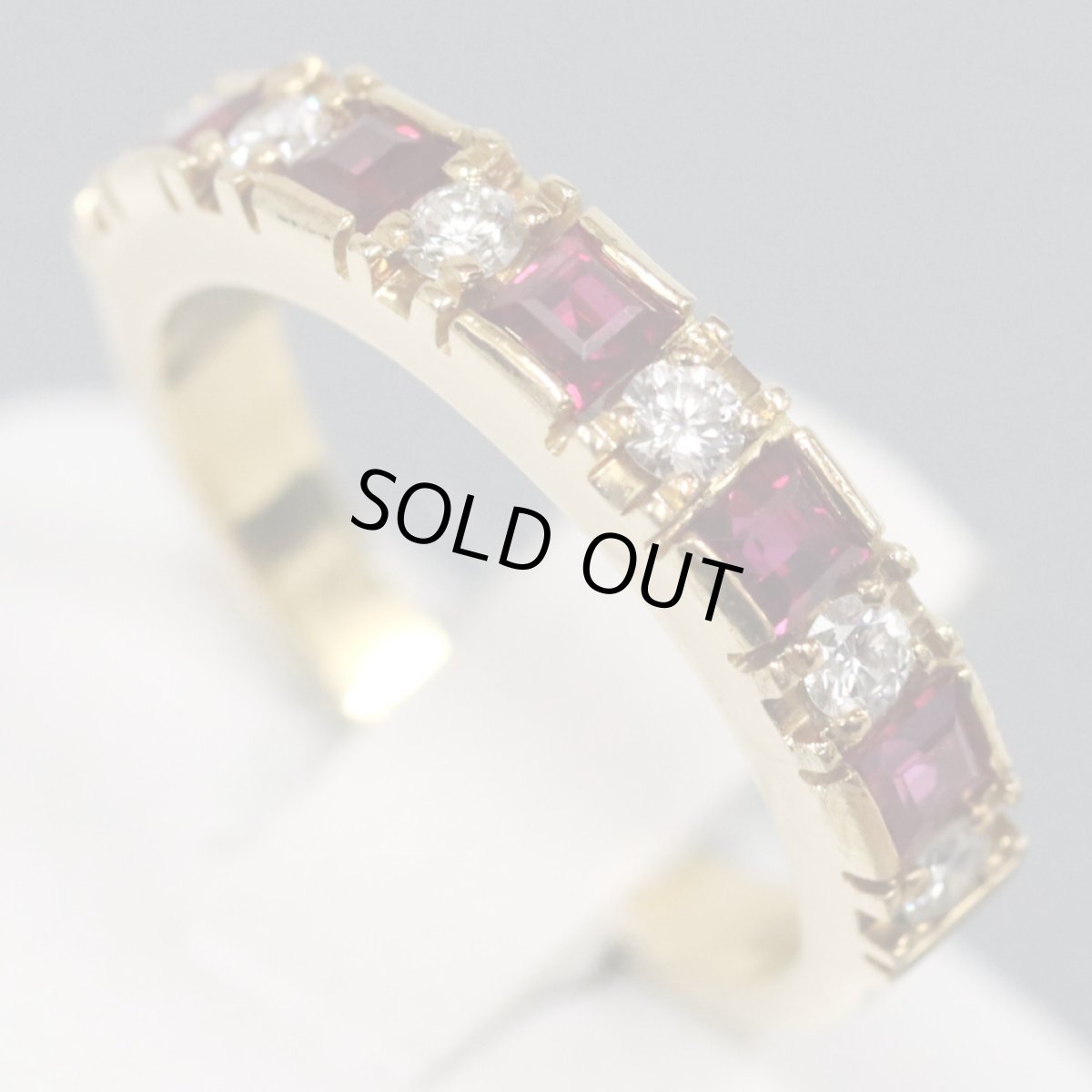 画像3: アクアスキュータム 750ルビーダイヤモンドリング 4.7g #12 (3)