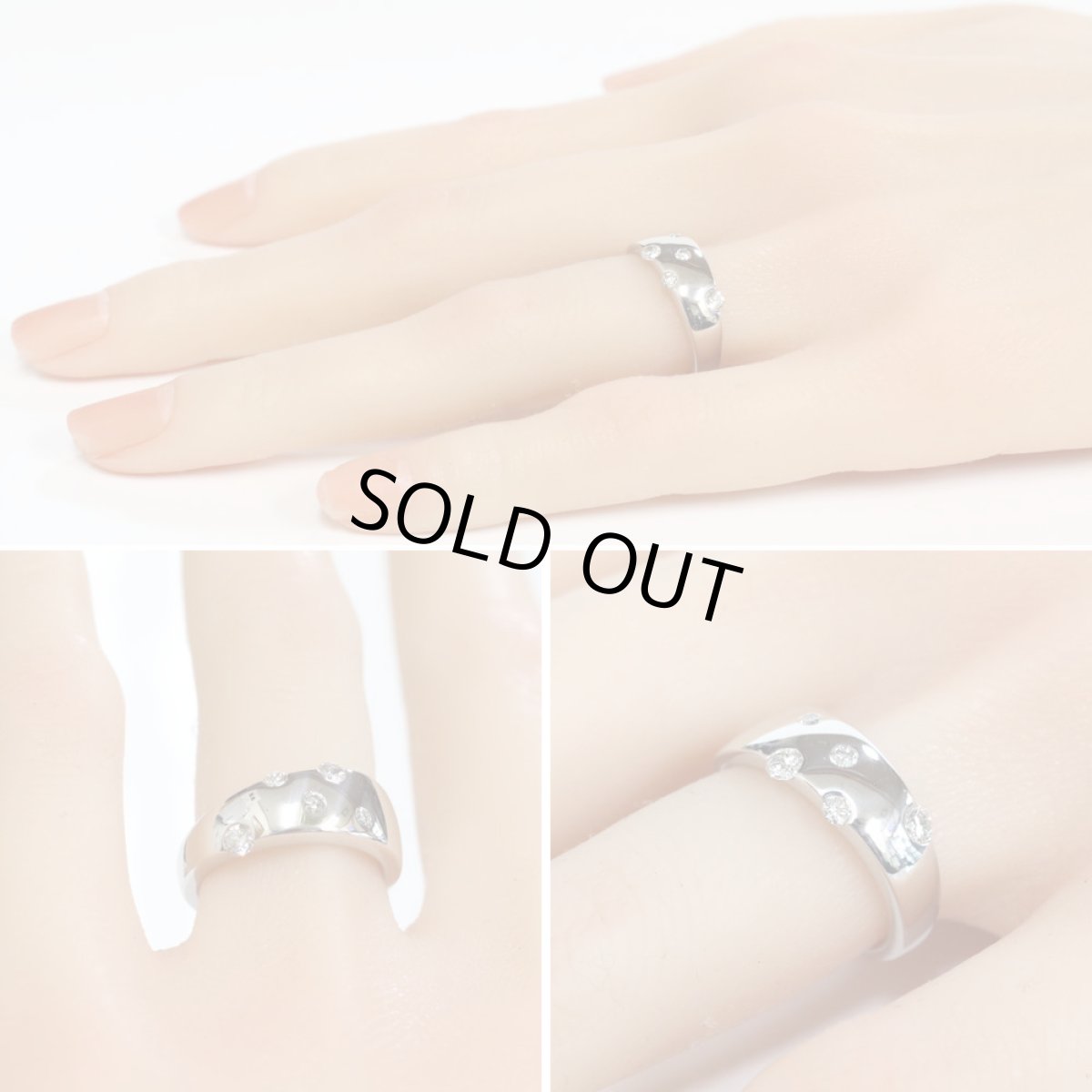 画像10: スタージュエリー K18WGダイヤモンドリング D0.32 7.4g #11 (10)